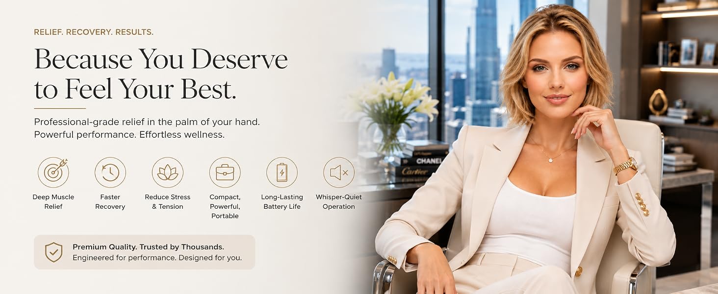 Because You Deserve to Feel Your Best.