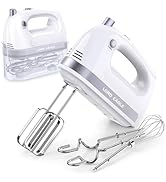 Lord Eagle Hand Mixer Electric Handheld 400W, 5-Speed Lightweight Kitchen Mixer with Storage Case...