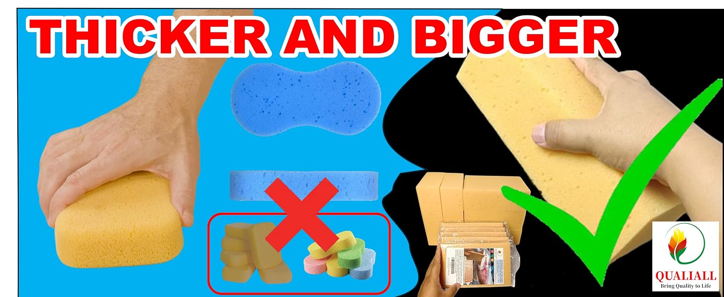 large cleaning sponge
