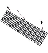 BTF-LIGHTING WS2812B ECO RGB Alloy Wires 5050SMD Individual Addressable 8X32 256 Pixels LED Matri...