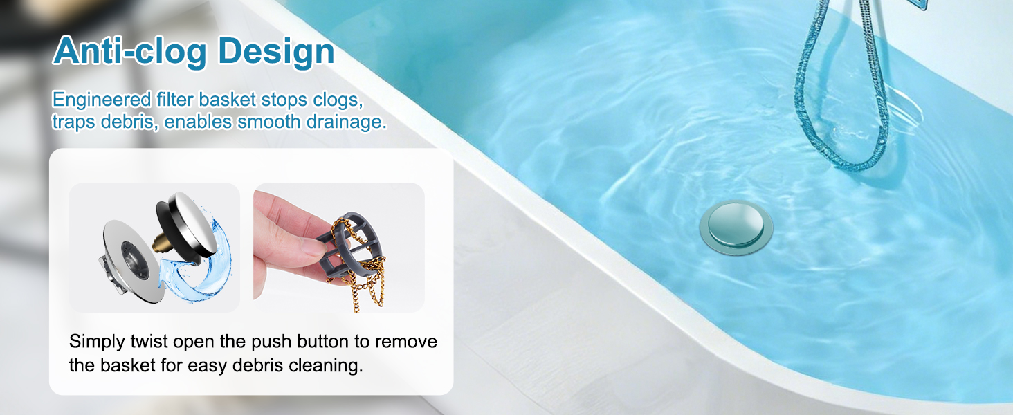 bathtub drain stopper