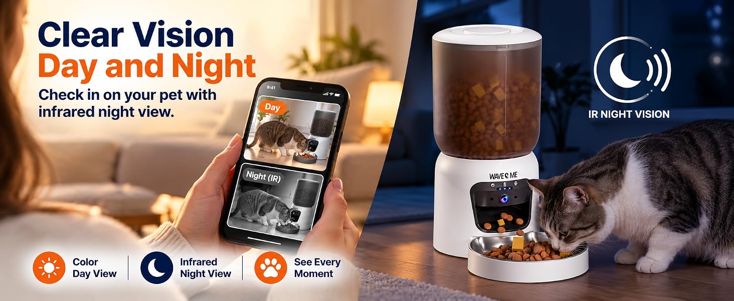 pet feeder with camera