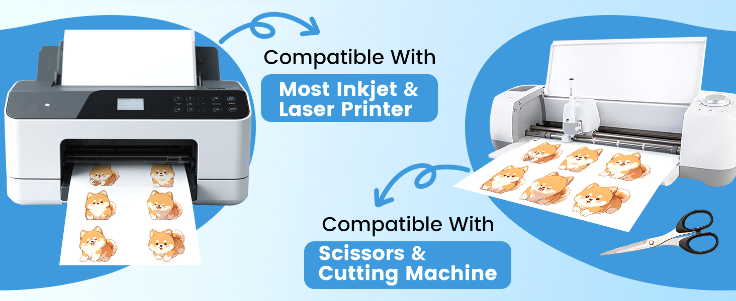 sticker paper for printer