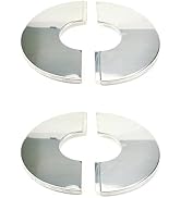 Tsnamay Wall Split Flange, Stainless Steel Round Escutcheon Plate for 2"/51mm Diameter Pipe, Pack...