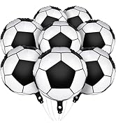 8 pcs 18 inch Soccer Balloons for Party Soccer Birthday Decorations World Cup Foil Mylar Balloons...