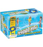 Stomp Sports Hydro Hop, Water Sprinkler Jump Rope for Kids, Ages 3 & Up | 26ft Long Hose, 12 Wate...