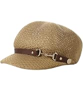 Summer Newsboy Caps for Women Breathable Trendy Beret Sun Hat Ladies Mesh Paper Boy Hat for Trave...