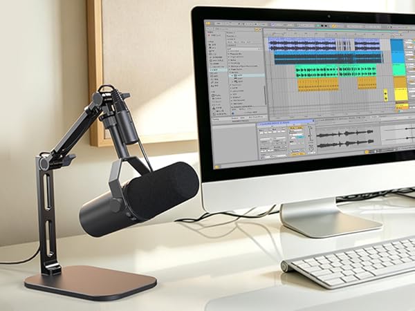 shure sm7b microphone stand