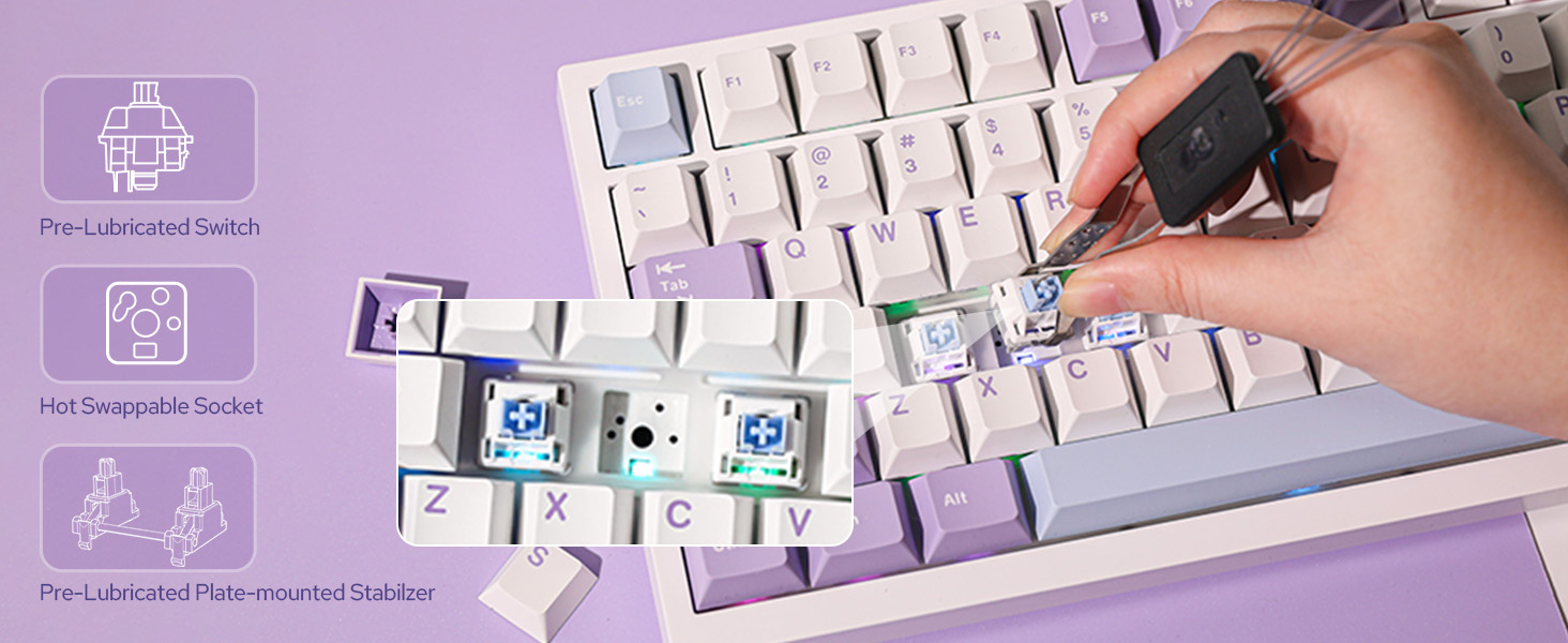 AK820 PRO gaming keyboard