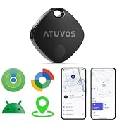 ATUVOS 2026 New Dual System Air Tracker Tag-1 Pack, Compatible with Apple Find My (iOS) & Google ...