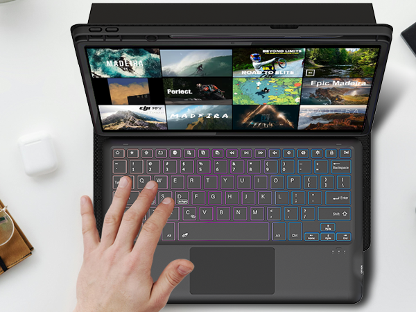 Lenovo Idea Tab Pro keyboard backlit