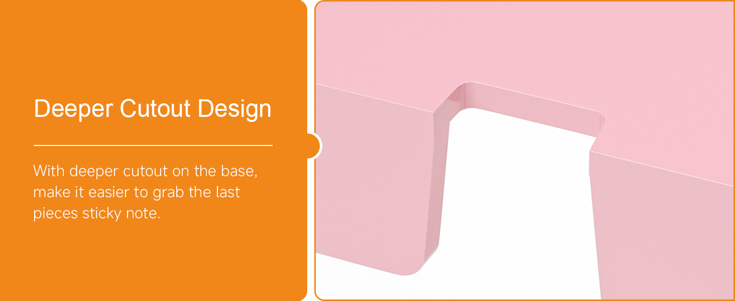 post it dispenser pink
