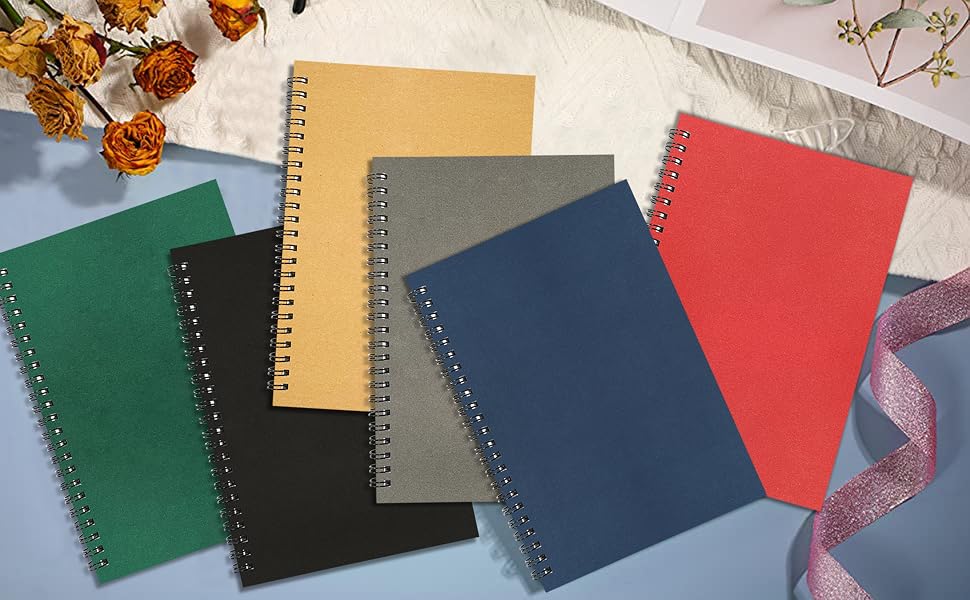 wide ruled notebook spiral