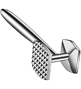 Aliglow Meat Tenderizer 304 Stainless Steel Meat Hammer/Mallet Tool/Pounder For Tenderizing and P...