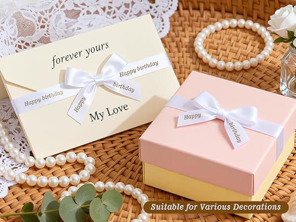 ribbon for flower bouquet