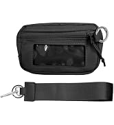 Casbomy The Iris' Wallet 2nd Gen, Wristlet Wallet for Women & Men, Modern Black Nylon Waterproof ...