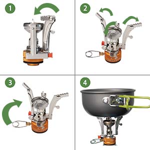 camping cookware mess kit