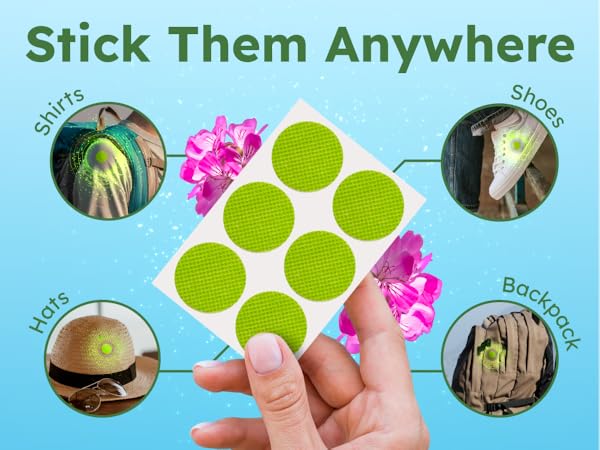 natpat buzz patch mosquito patch stickers bug bite indoor mosquito repellent kid stickers repellent