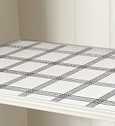 ALIUNI SHELF LINER DRAWER LINER CABINET LINER WHITE STRIPES