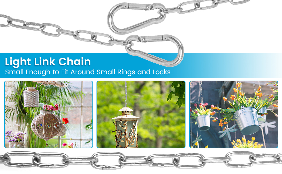 10 Feet Long Light Duty Chain