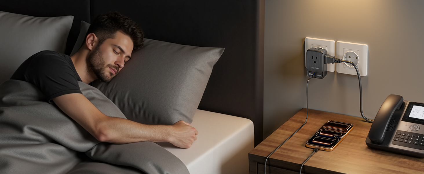 european outlet converter