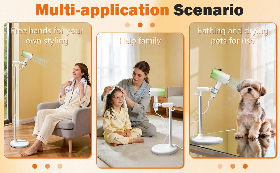 hair dryer stand