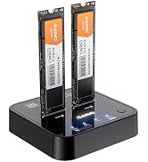 MAIWO M.2 NVMe & SATA Cloner 20Gbps USB 3.2 Gen 2x2 External SSD Offline Duplicator Docking Stati...