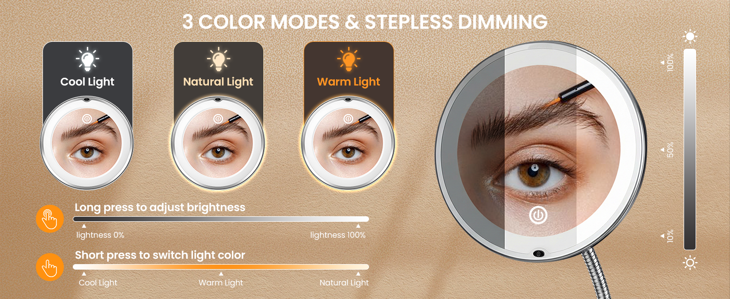 makeup mirror with lights