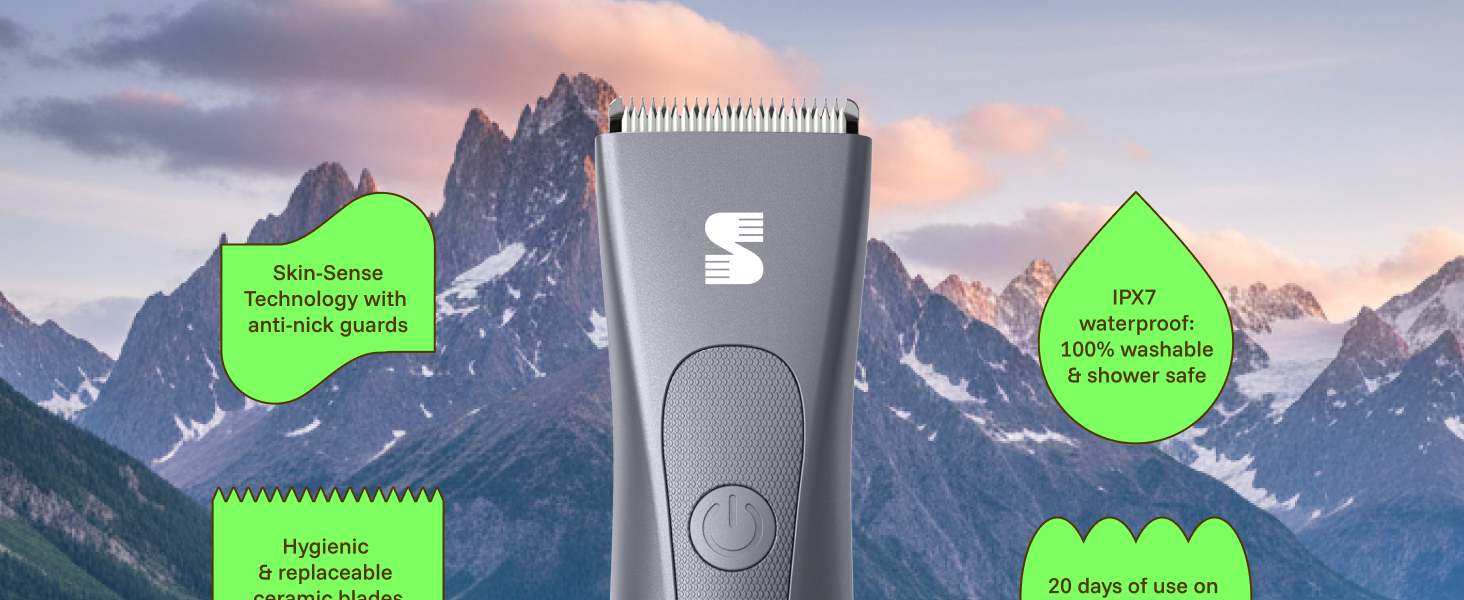 manspot manscape body trimmer