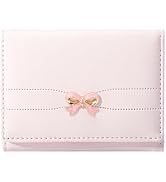 Sunwel Fashion Wallets Girls Cute Coquette Bow Small Wallet Aesthetic Card Holder ID Window Purse...