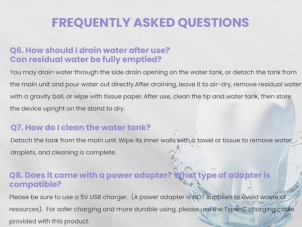 water flosser