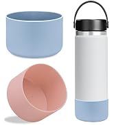 Luckinee 2pc Silicone Boot Bumper for Hydro Flask 12oz-24oz Wide Mouth, Silicone Base Sleeve Prot...