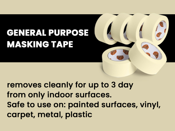 beige masking tape