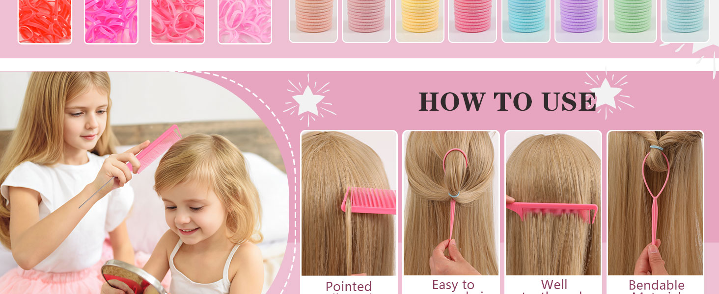 butterfly hair clips