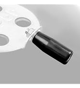 Cool Touch Damper Handle Compatible For Weber Smokey Mountain WSM Kettle Grill,Knob BBQ Smoker Da...