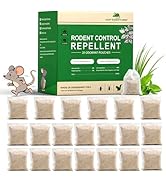 Mouse Repellent Pouches, Mice Repellent Indoor, Rat Repellent for House, Extra-Strength Peppermin...