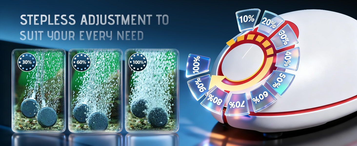 quiet fish tank air pump