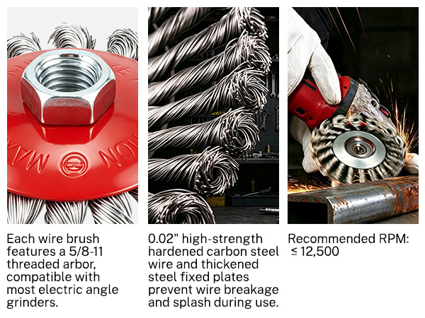 angle grinder wire brush