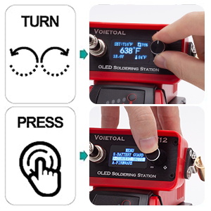 Cordless soldering station