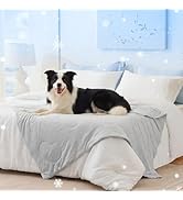 ZOMISIA Cooling Blanket for Extra Large Dogs - High Q-MAX 0.4+ Cold Washable Pet Mat, Travel Soft...