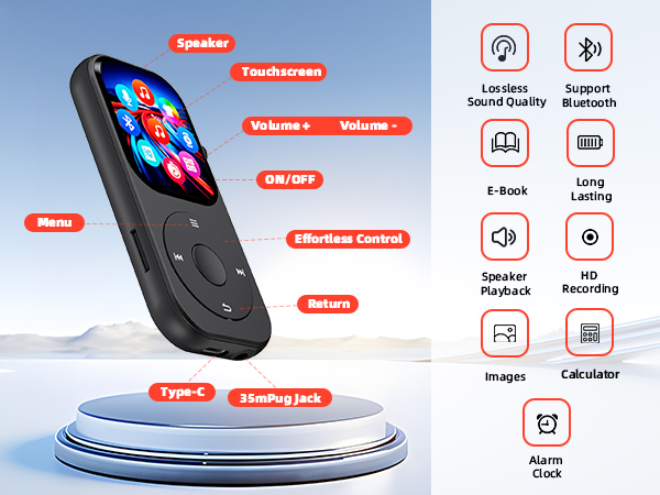 mp3 player with speaker