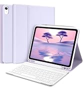 TQQ for iPad Air 11-inch (M2) 2024/ iPad Air 5th/4th Generation Case with Keyboard - Rechargeable...