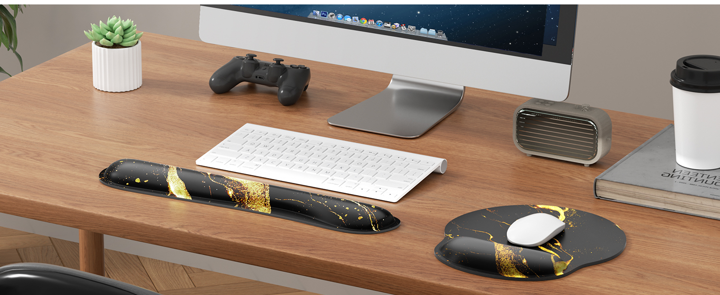 keyboard and mouse wrist rest