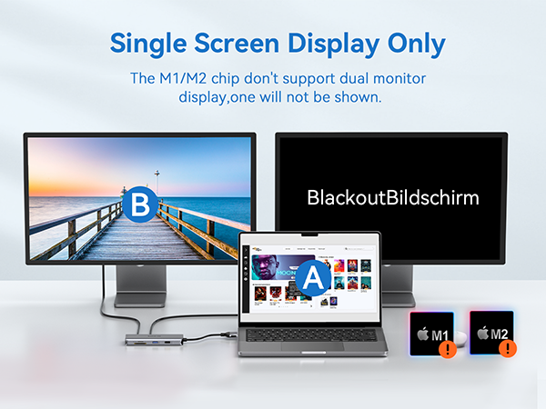 mac docking station dual monitor