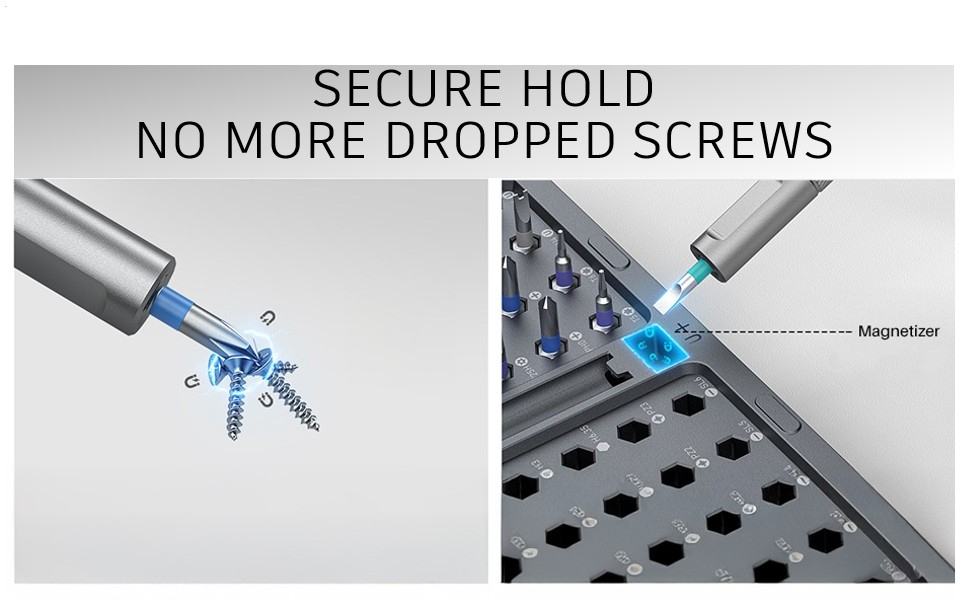 Secure Hold No More Dropped Screws