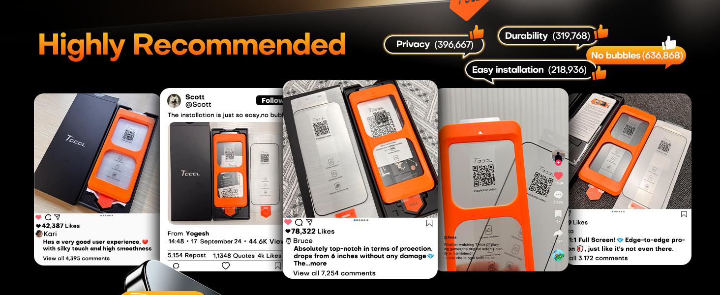 iPhone 17 screen protector