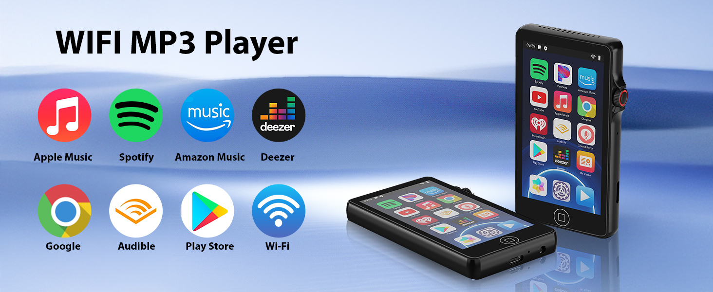 wifi mp3 player with spotify