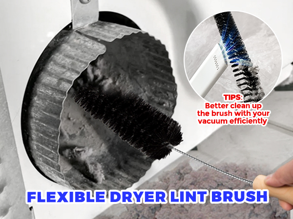 dryer lint brush