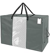 HYPER VENTURE Folding Mattress Storage Bag - Durable Carry Case Fits for Tri-Fold Up to 6 inches ...