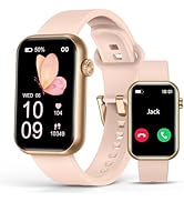 Smart Watch Fitness Tracker (Answer/Make Call), 24/7 Heart Rate Spo2 Blood Pressure Monitor Sleep...